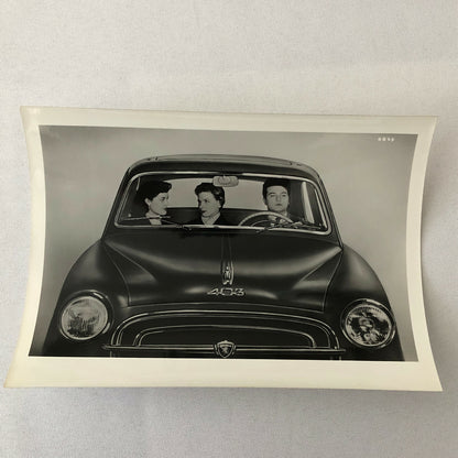 Vintage Peugeot 403 Car Photo Automobile Photograph Lot of 2 Prints