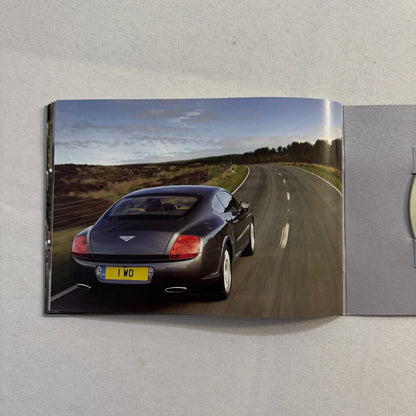 Bentley Contintental GT and GT Speed Press Kit Brochure with CD 2007 2008