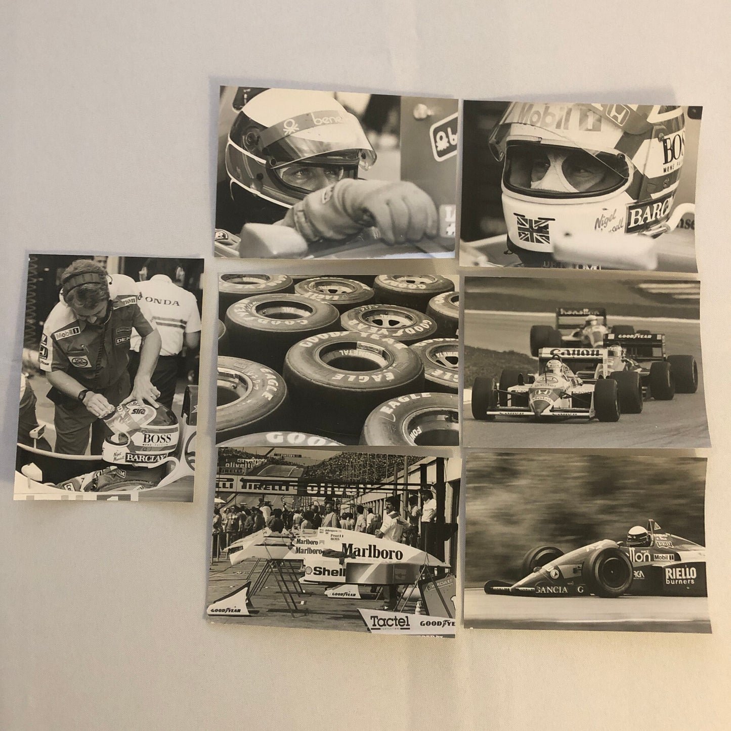 1987 Italian Grand Prix Formula One Racing Photo Lot 40+ Ayrton Senna Prost +