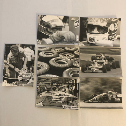 1987 Italian Grand Prix Formula One Racing Photo Lot 40+ Ayrton Senna Prost +