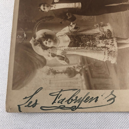 Circus Act Postcard Post Card Vintage Real Photo Postcard RPPC