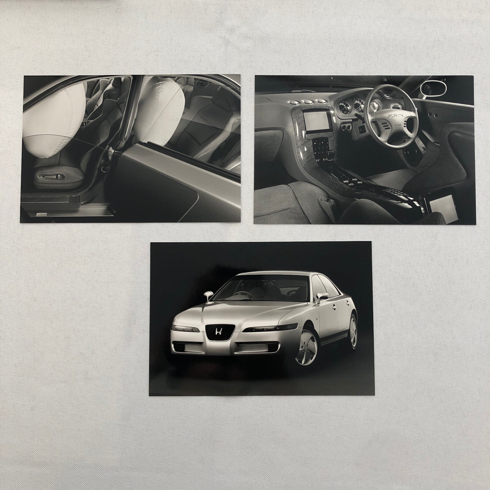 Honda EP-X and FS-X Concept Car Prototype Press Kit GERMAN Text 1992 Photos