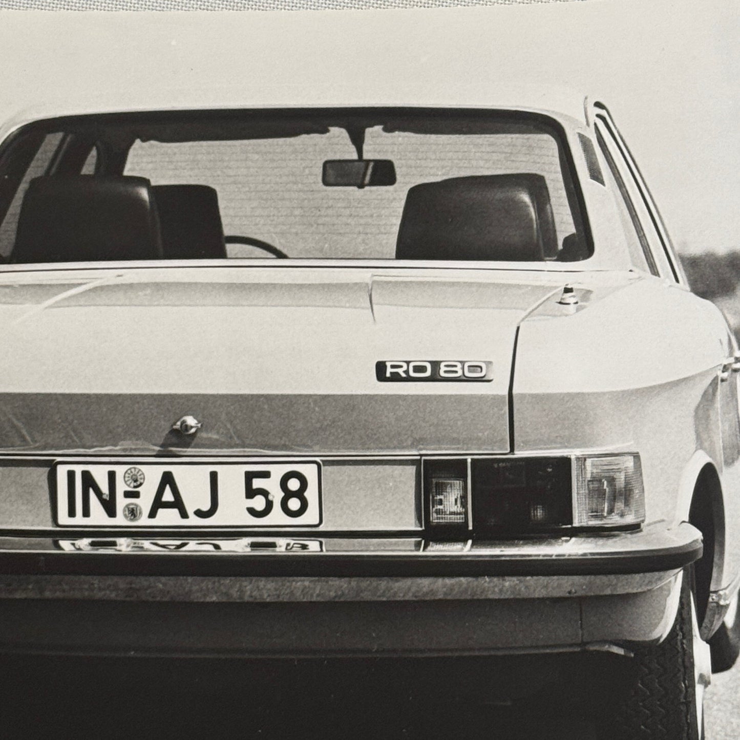 NSU RO80 Car Factory Press Photo Photograph 1976 NSU RO 80