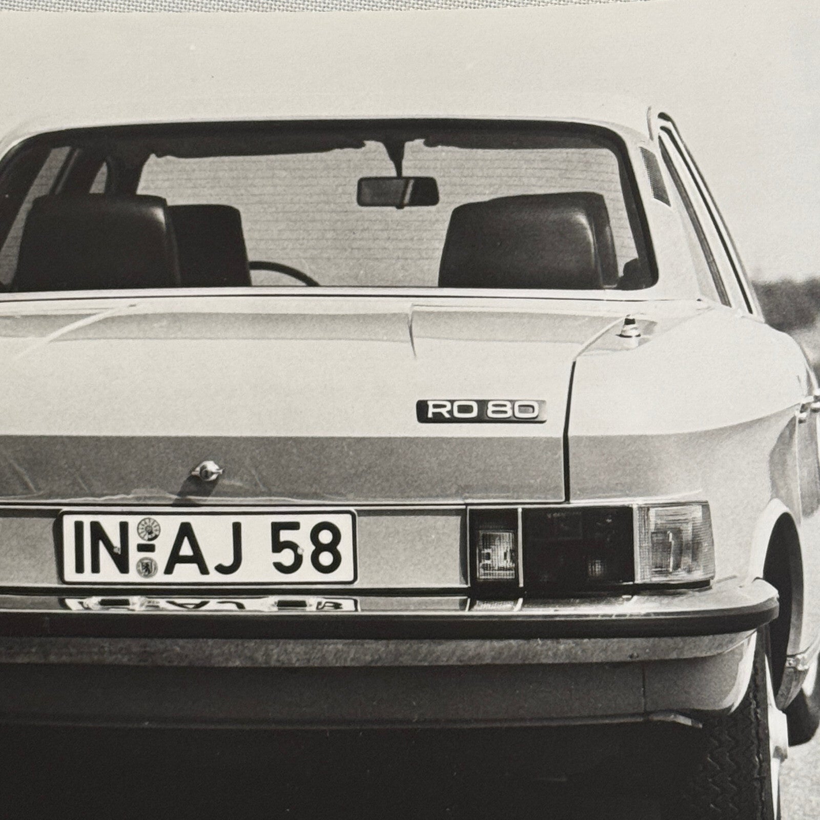 NSU RO80 Car Factory Press Photo Photograph 1976 NSU RO 80