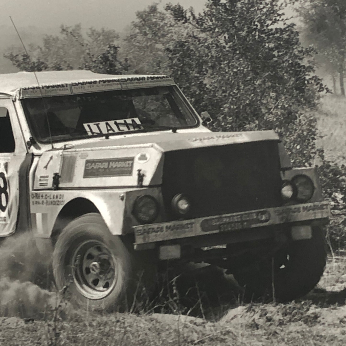 1980 Transafrica Rally Rallye Photo Photograph DPPI Truck