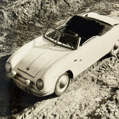 Coachbuilder Drews Roadster Car Photo Photograph Print Unidentified