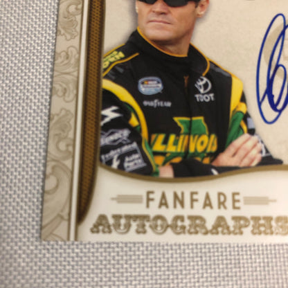 2011 Press Pass Fanfare Autograph Kenny Wallace Signed Signature Auto NASCAR