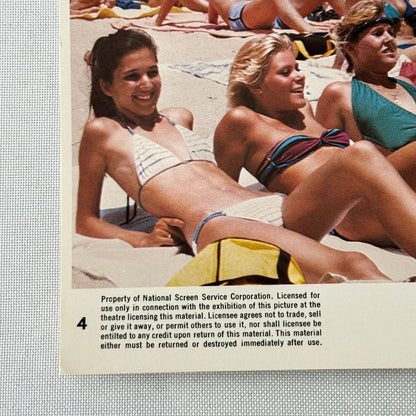Spring Break Vintage Movie Lobby Card Film 1983 Columbia Pictures