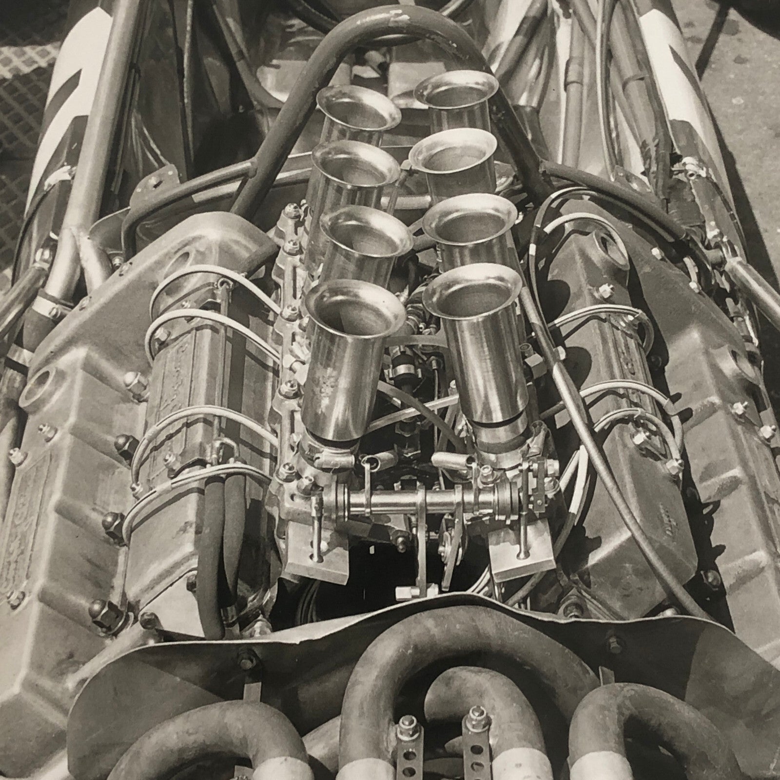 Climax Grand Prix Racing Car Engine Motor Photo Photograph Print Gunther Molter