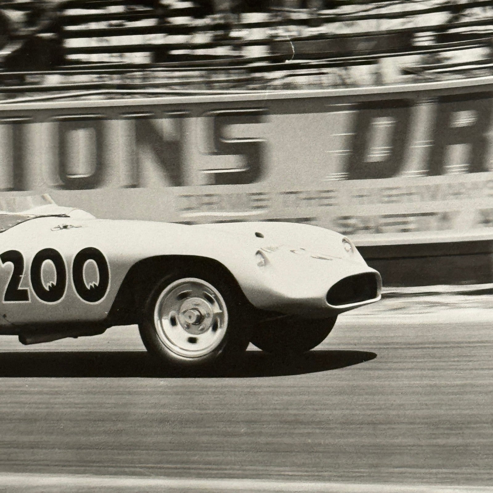 Vintage Dragster Drag Racing Photo Photograph Dean Moon Moonbeam Devin Car