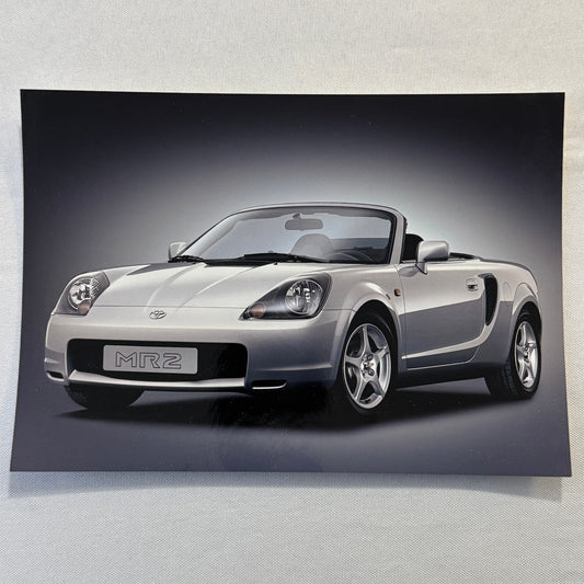 Toyota MR2 Roadster Convertible Factory Press Photo Photograph Print
