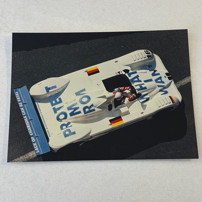 1999 BMW V12 LMR LeMans Racing Press Kit Brochure Photos GERMAN Jenny Holzer Art