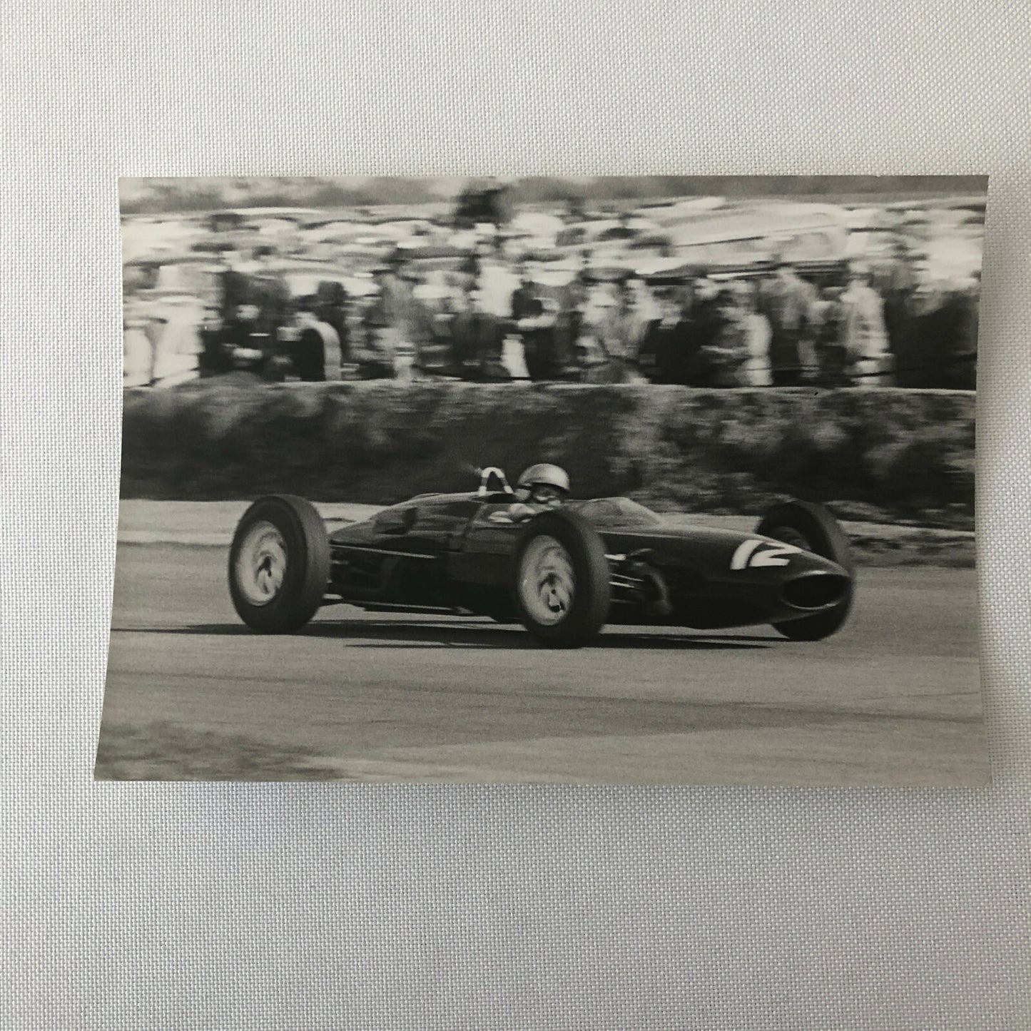 Vintage Car Racing Photo Photograph Print Motorsport