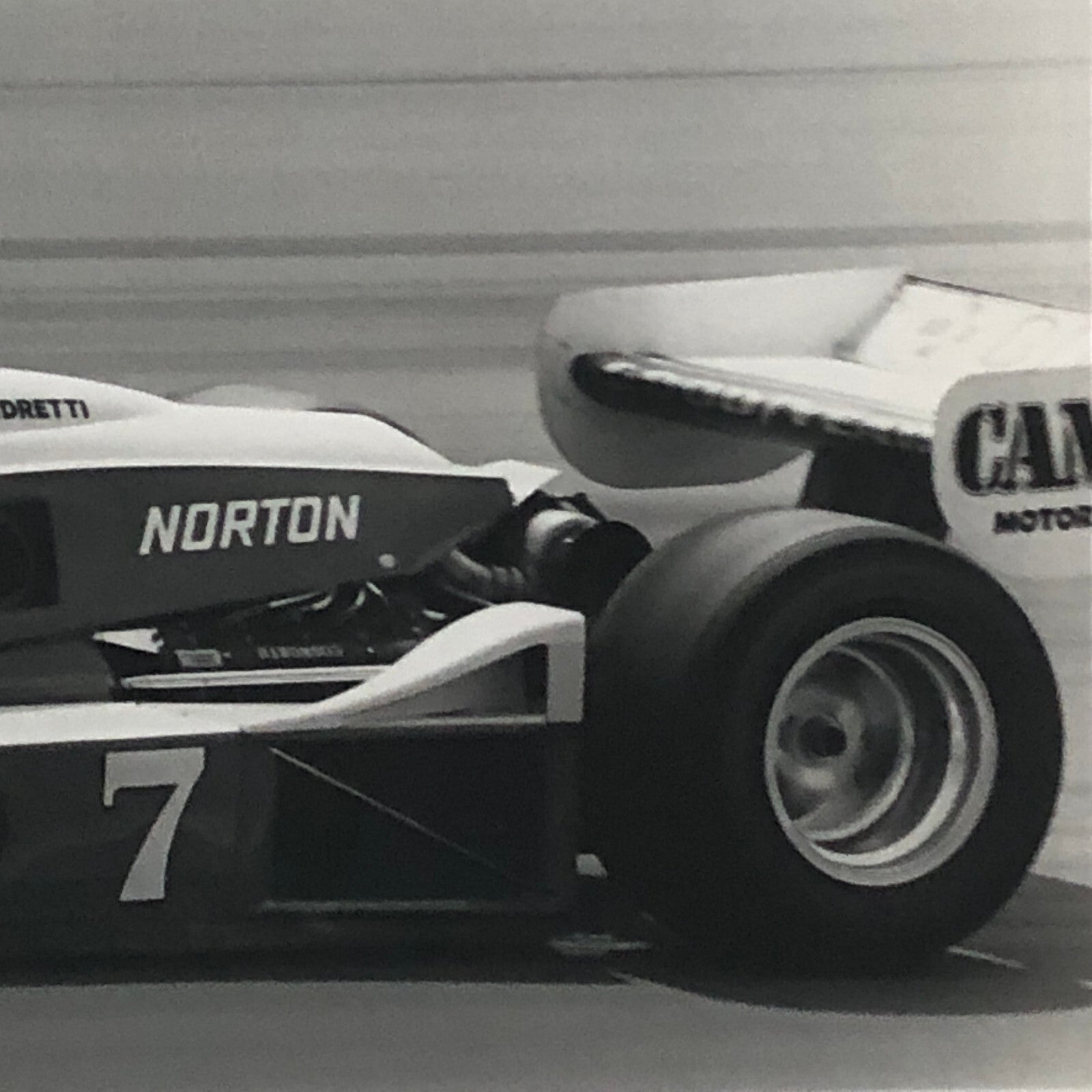 Vintage Indy Indianapolis Racing Photograph Mario Andretti 1978 DPPI