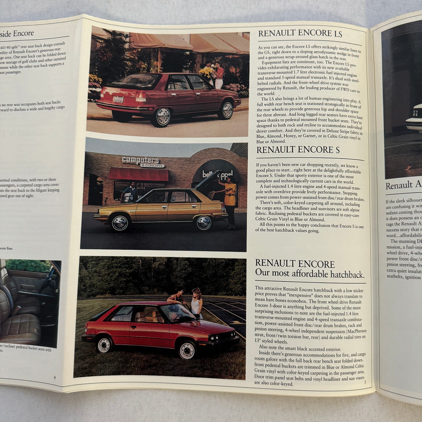 Renault Car Sales Brochure Catalog Encore Hatchback Alliance Sedan Convertible