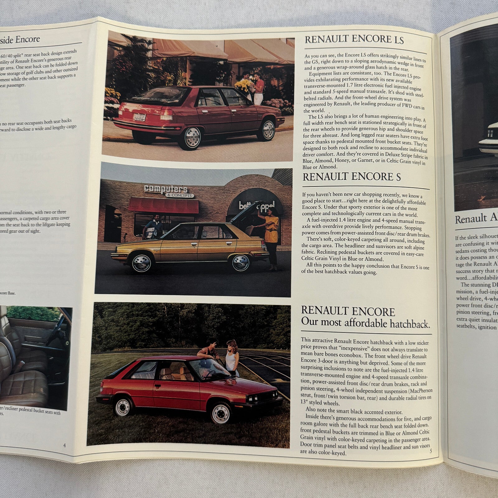 Renault Car Sales Brochure Catalog Encore Hatchback Alliance Sedan Convertible