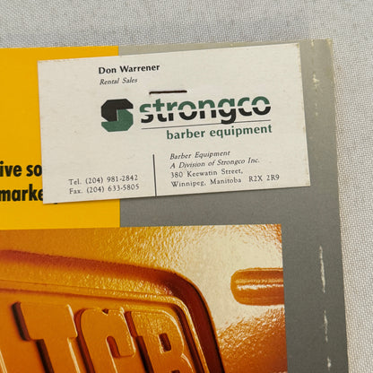 JCB Construction Equipment Sales Brochure Catalog Backhoe Loaders Forklift +