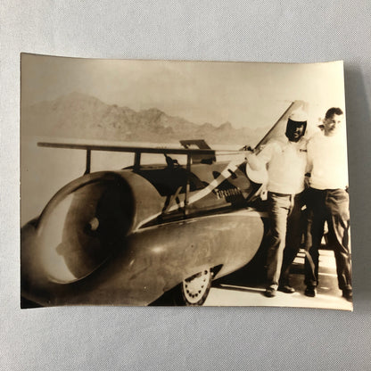 1964 Art Arfons Green Monster Land Speed Record Car Press Photo Bonneville Salt 