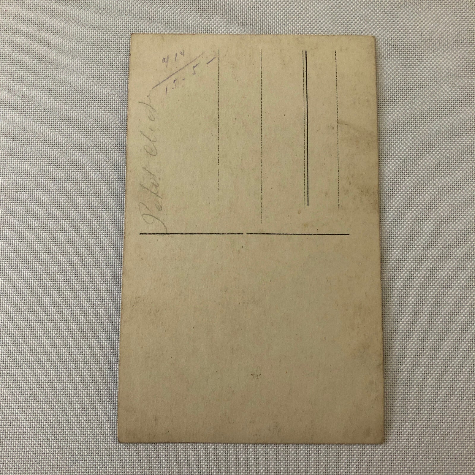 Circus Performer Girl Child on Bicycle Real Photo Postcard Post Card RPPC