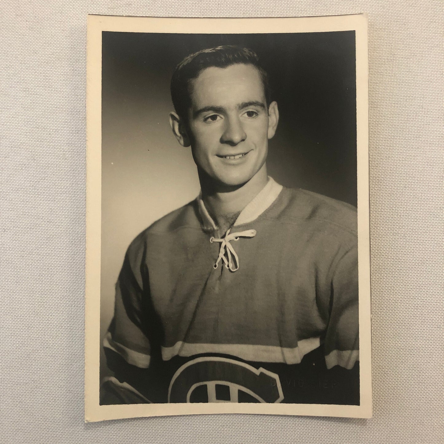 Bobby Rousseu Montreal Canadiens Hockey Player David Bier Photo Photograph