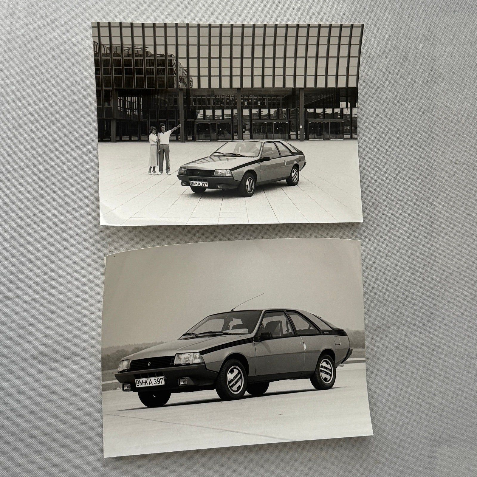 Renault Fuego Vintage Press Kit Brochure Photos 1980 GERMAN Text