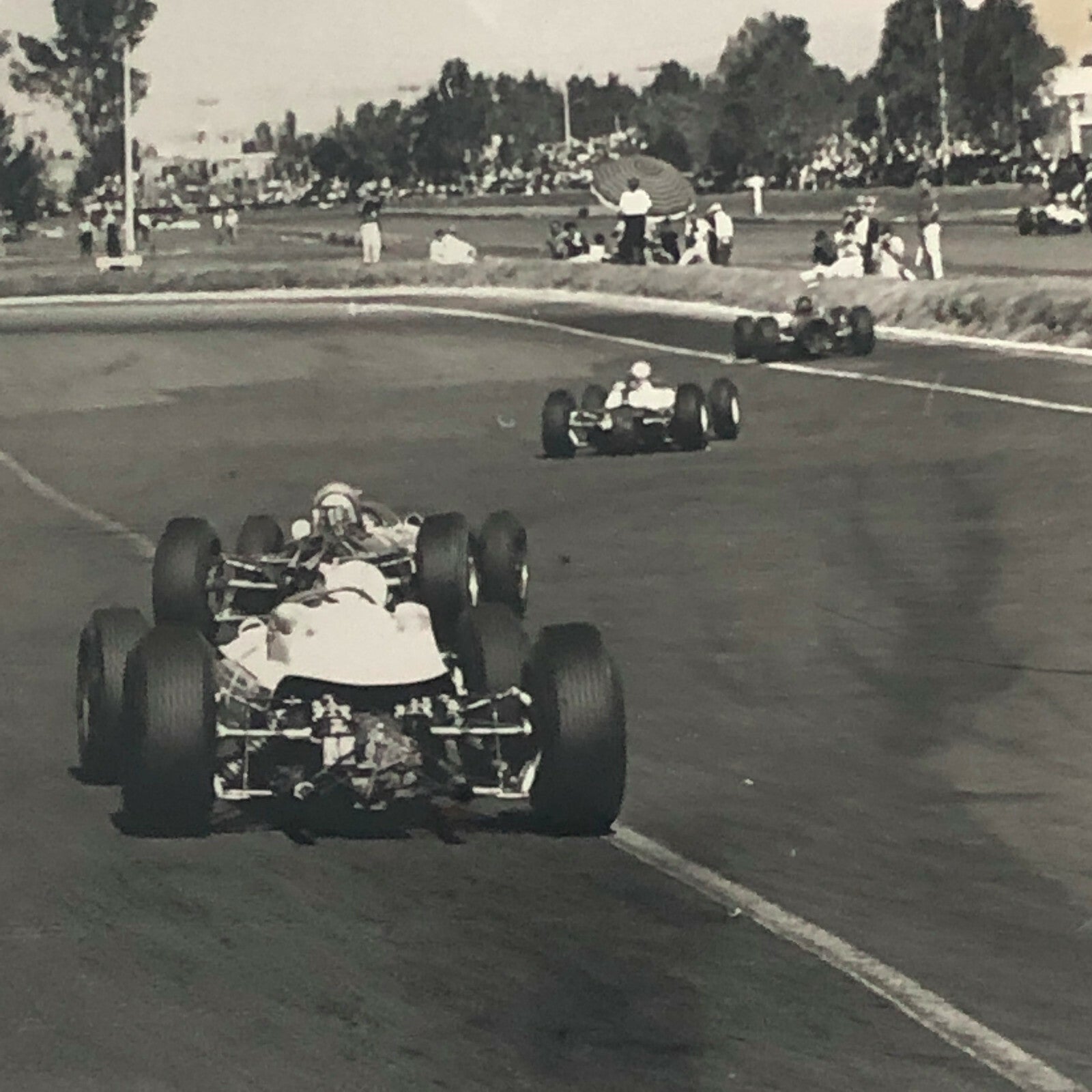 Vintage 1964 Mexico Grand Prix Car Racing Photo Photograph Bernard Cahier 