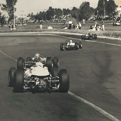 Vintage 1964 Mexico Grand Prix Car Racing Photo Photograph Bernard Cahier 