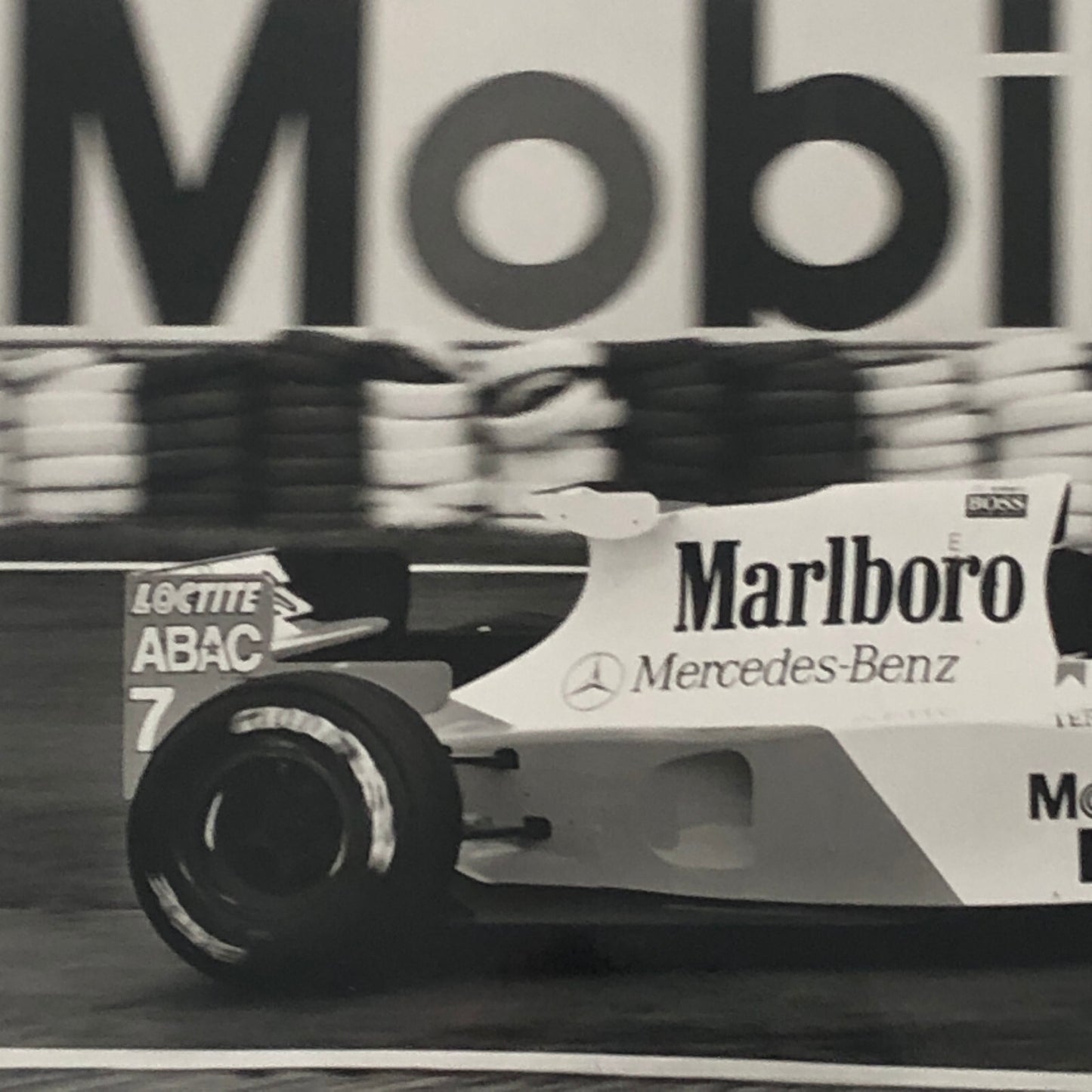 Nigel Mansell McLaren Mercedes MP4/10 Portugal Photo Photograph F1 Formula One