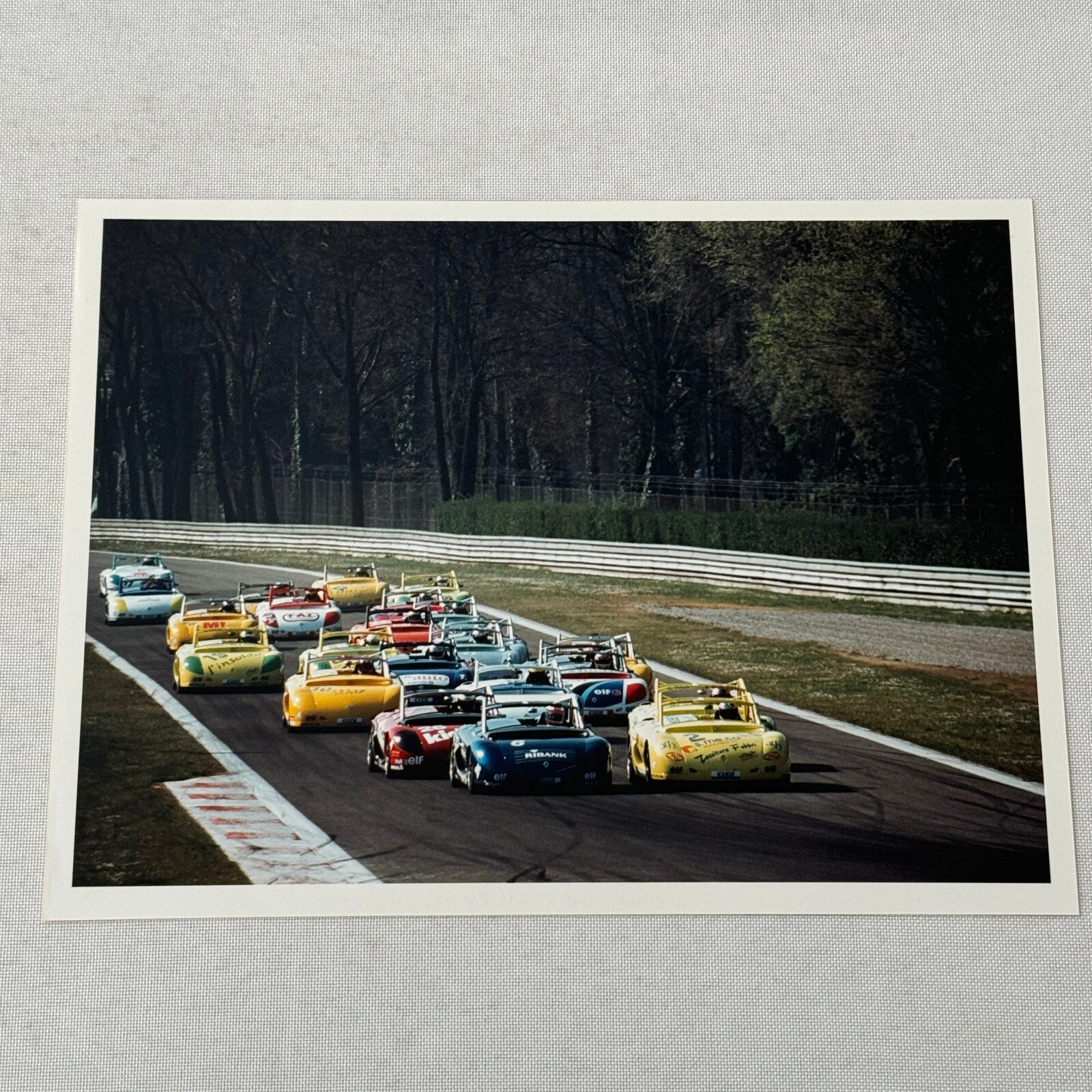 1998 Renault Sport Spider ELF Trophy Racing Press Kit Photos Documents