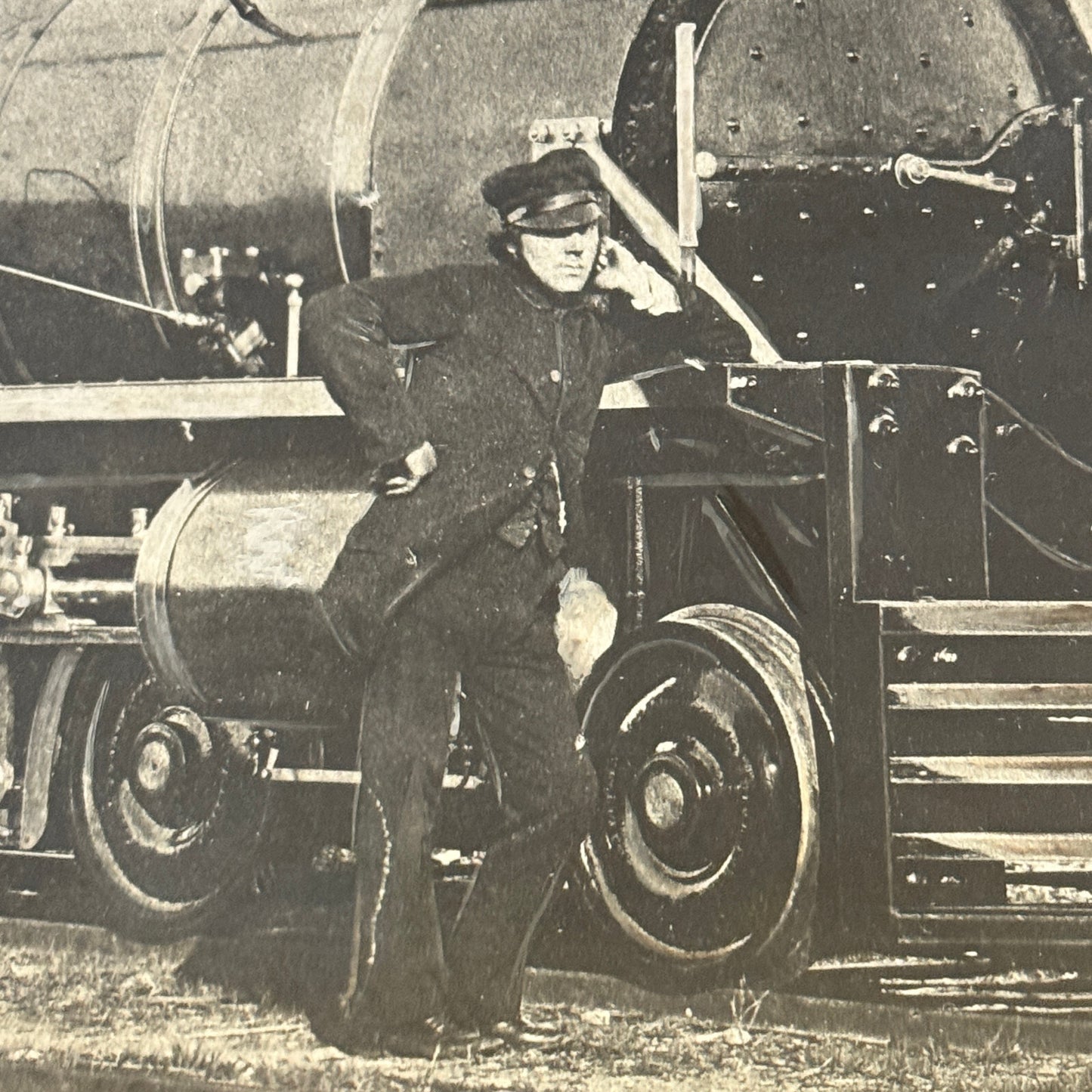Vintage Grand Trunk Railway Railroad Locomotive Train GTR Photo Photograph