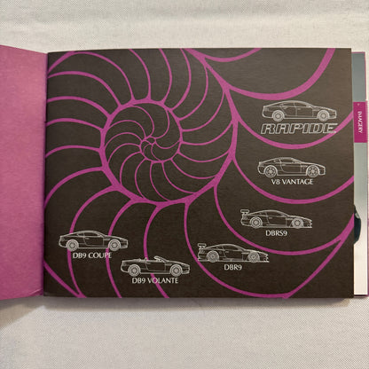 Aston Martin Rapide Car Press Kit Brochure with Photo CD DB9 DBR9 V8 Vantage