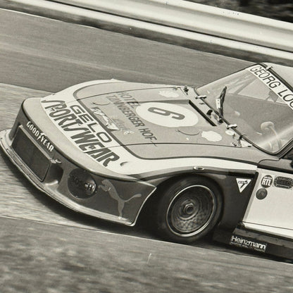 Porsche 935 1000 KM Nurburgring 1979 Racing Photo Photograph Manfred Schurti