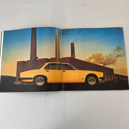 Jaguar XJ Series III Vintage Car Sales Brochure Catalog Advertising