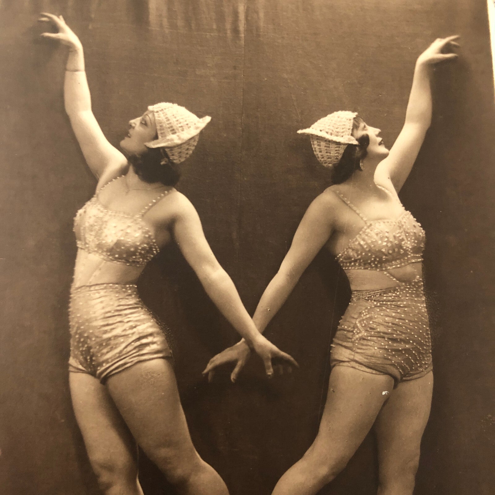 Circus Performer Dancer Photo Photograph Print Belgium Vintage