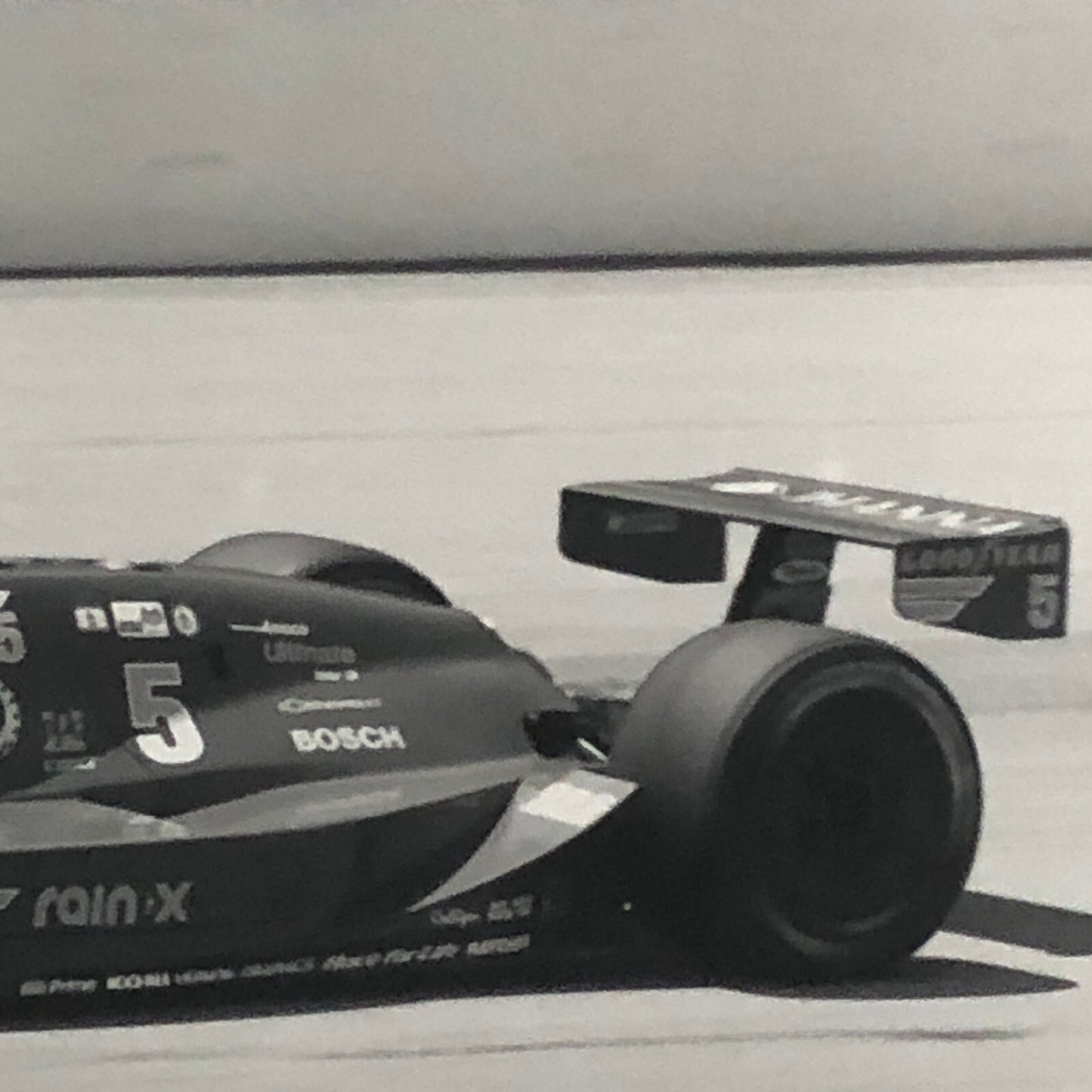Vintage Indy Indianapolis Racing Photo Photograph Mario Andretti 1987 DPPI Press