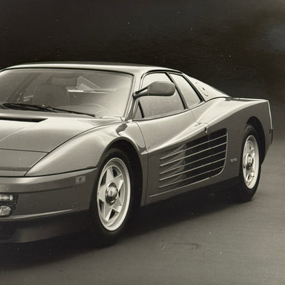 Ferrari Testarossa Car Factory Press Photo Photograph Print