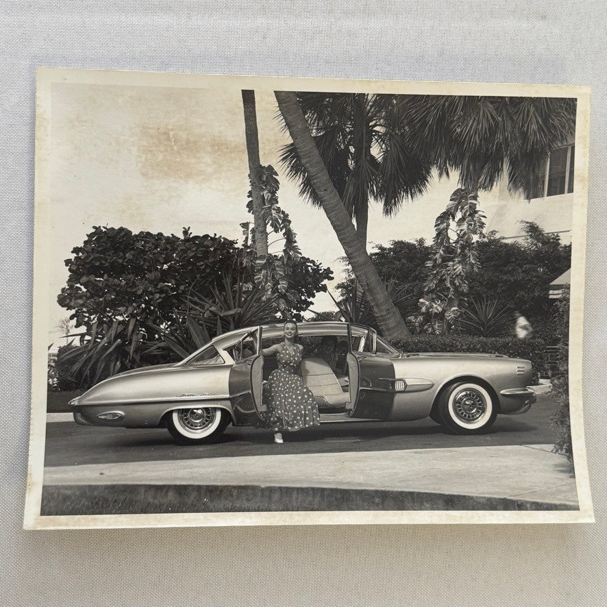 Concept Car Photograph 1954 Pontiac Strato Streak X11501-8 Car Modern Print