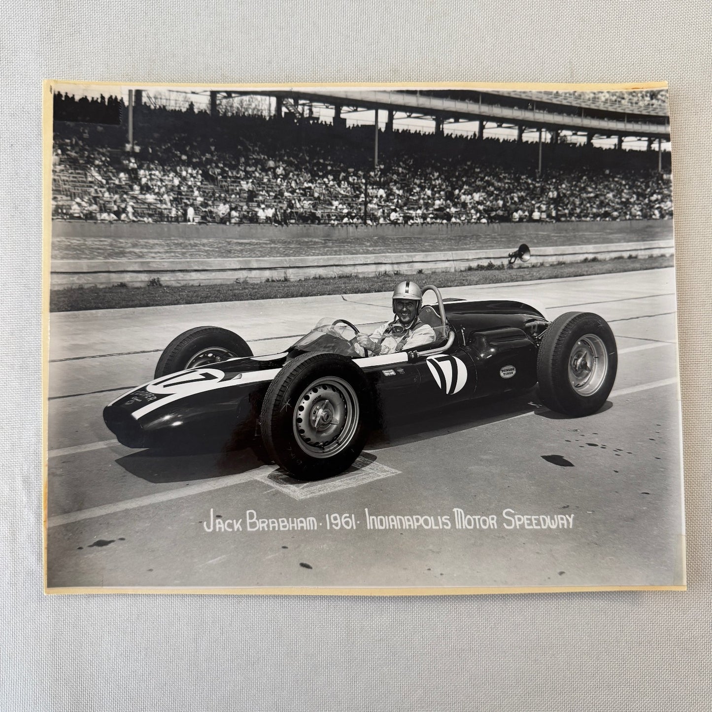 1961 Jack Brabham Racing Photo Indianapolis Motor Speedway Indy Photograph