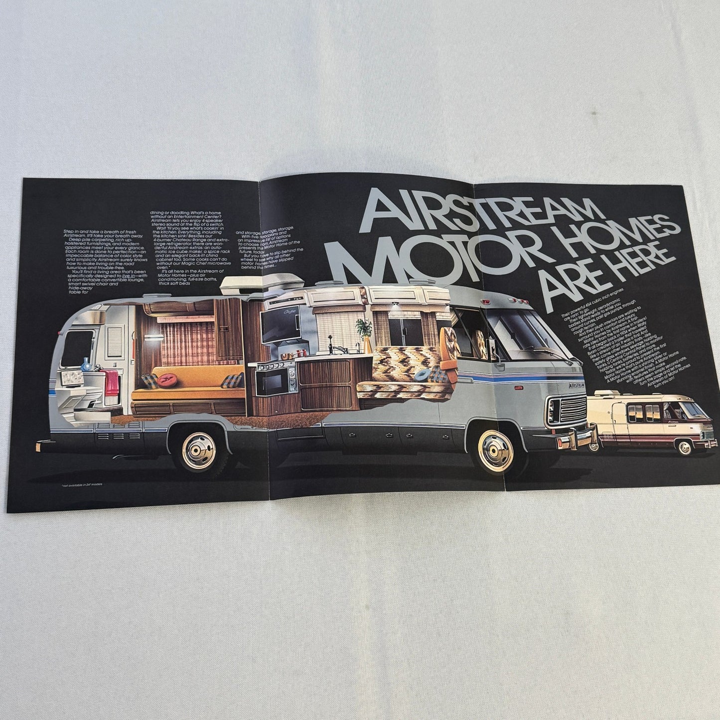 Vintage Airstream Sales Brochure RV Recreational Vehicle Camper