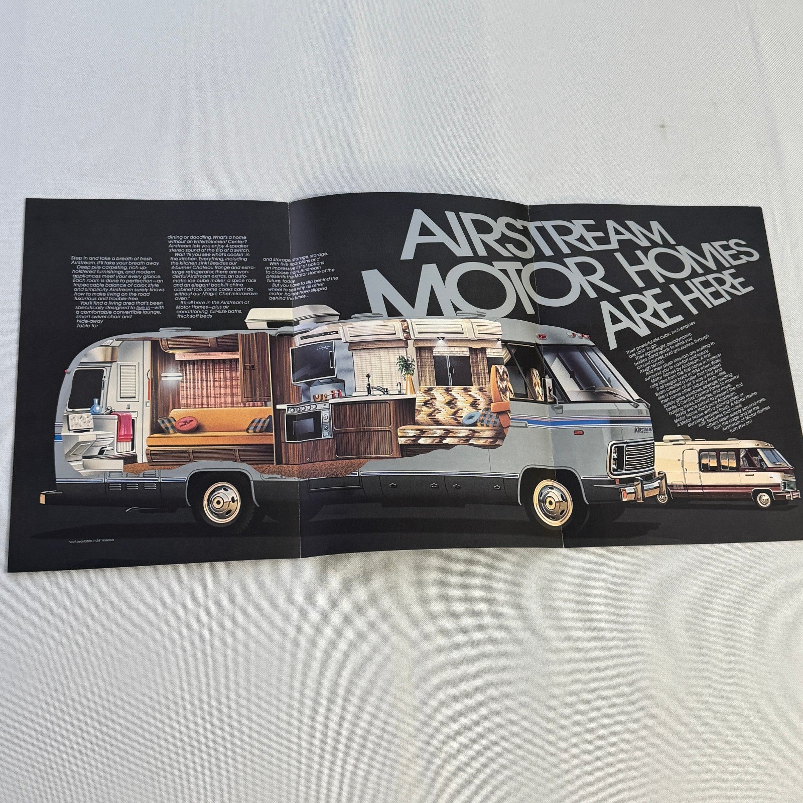 Vintage Airstream Sales Brochure RV Recreational Vehicle Camper