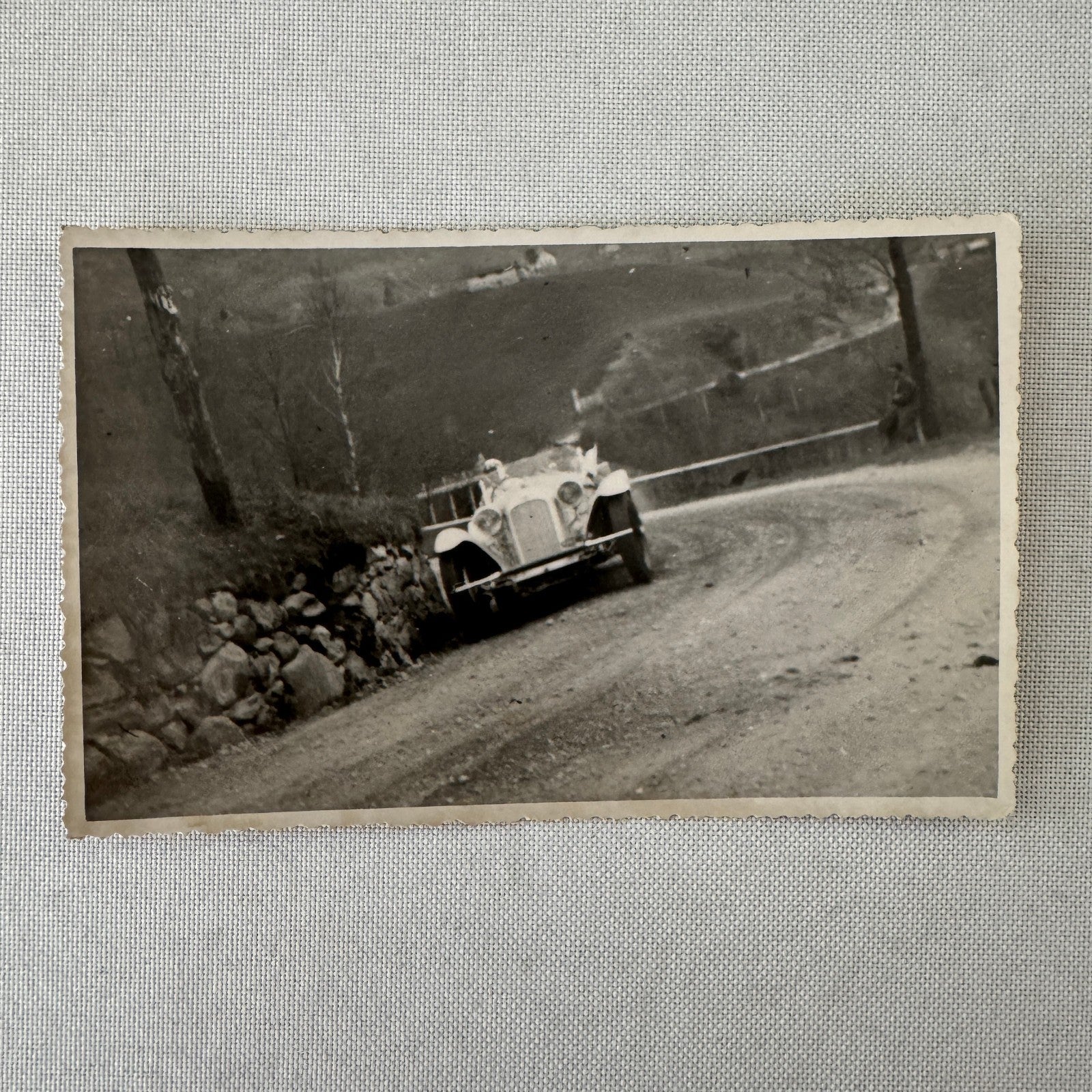 Vintage Real Photo Postcard Post Card RPPC Automobile Car