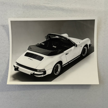 Porsche 911 SC Cabriolet Convertible Car Factory Press Photo Photograph