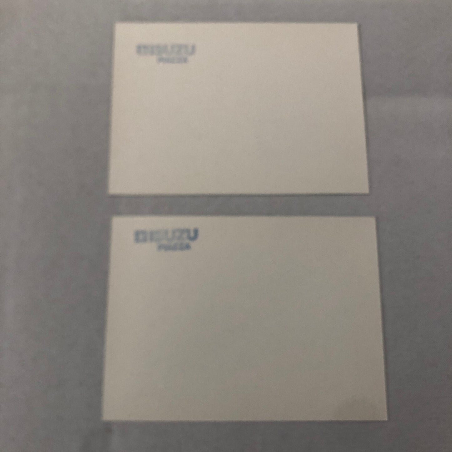 Isuzu Piazza Car Factory Press Photo Photograph Print Lot 2x