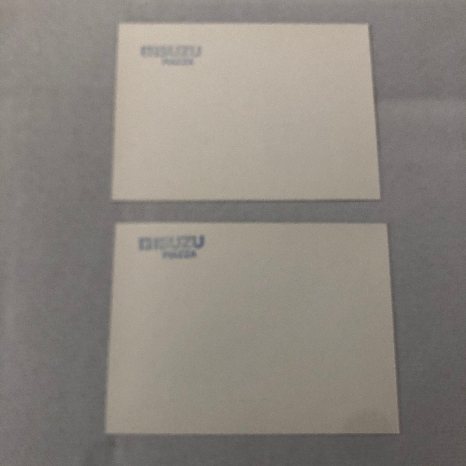 Isuzu Piazza Car Factory Press Photo Photograph Print Lot 2x