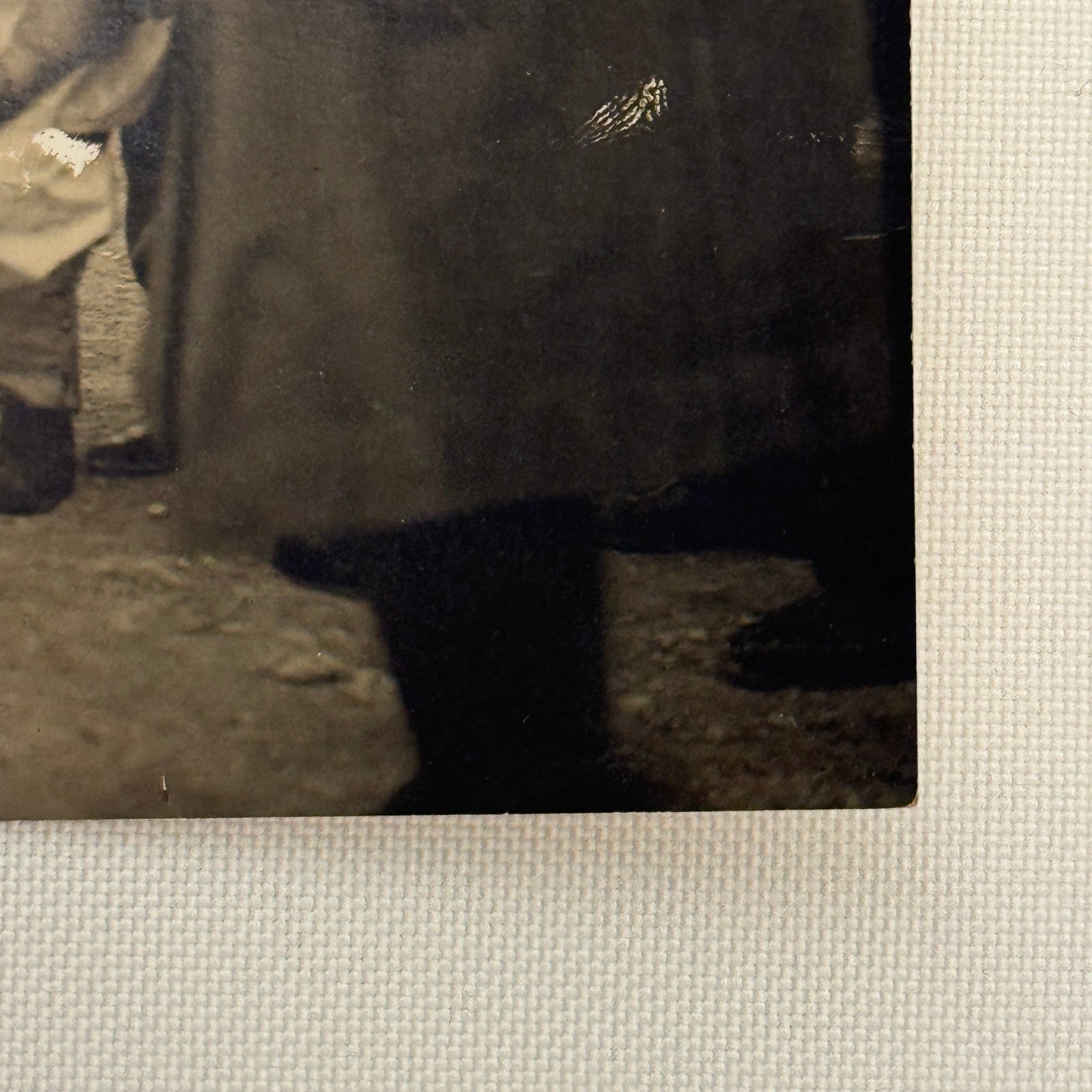 Vintage Racing Car Photo Photograph Print Crew Tire Change Francesco Crupi