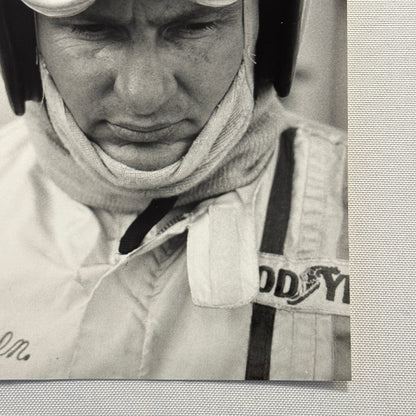 Vintage Racing Photo Bruce McLaren 1969 German Grand Prix Race Photograph