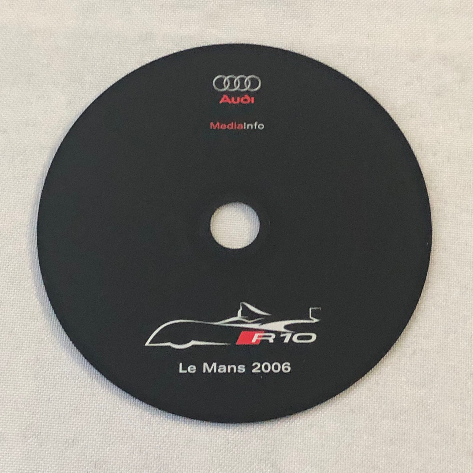 2006 Audi R10 24 Hours of LeMans Racing Car Press Kit Brochure Photo CD