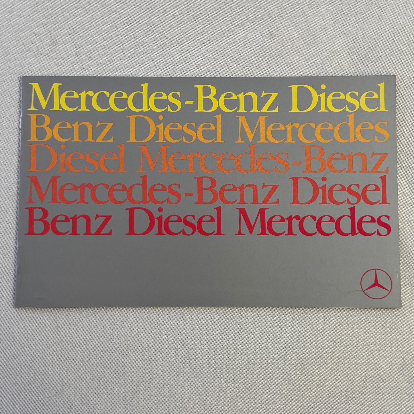 1979 Mercedes Benz Diesel Car Sales Brochure Catalog 240D 300D 300TD Wagon 300SD