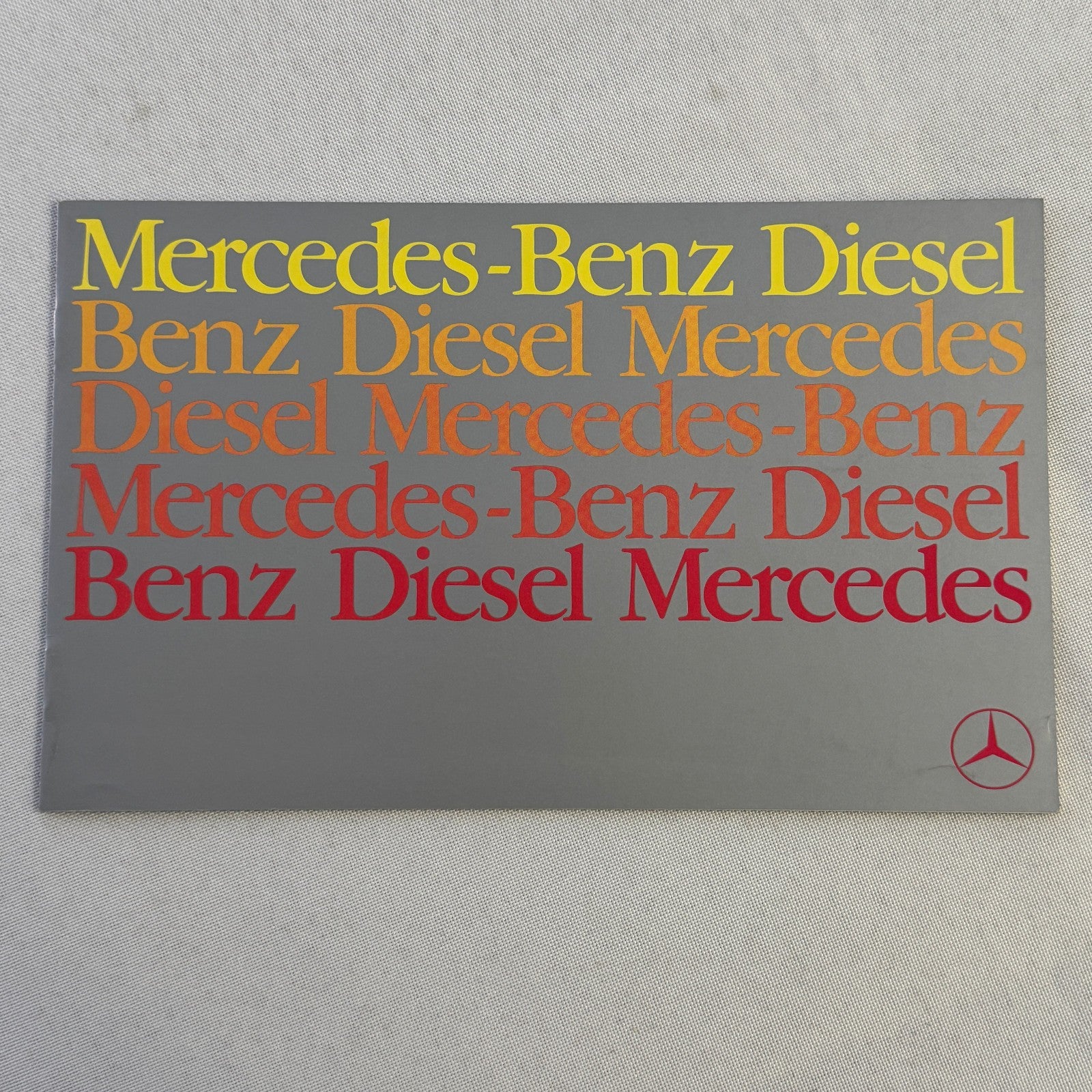 1979 Mercedes Benz Diesel Car Sales Brochure Catalog 240D 300D 300TD Wagon 300SD