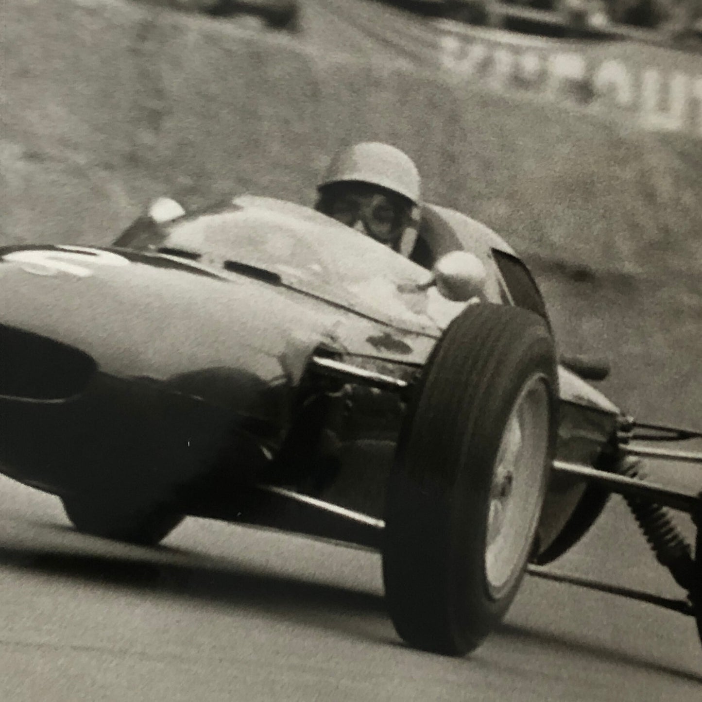 Vintage Solitude Grand Prix Racing Photo Photograph 1962 Trevor Taylor Lotus Car